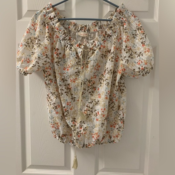 Anthropologie Solitaire Boho Top SZ Large - Picture 1 of 6